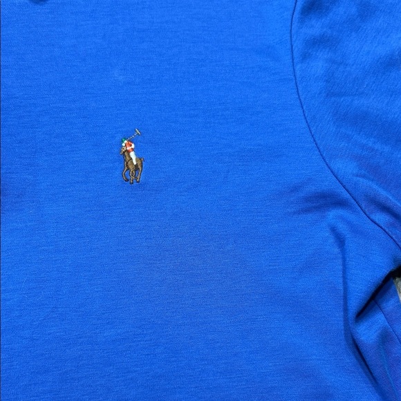 Polo by Ralph Lauren Royal Blue Polo Shirt size Medium, new no tags - Picture 3 of 6